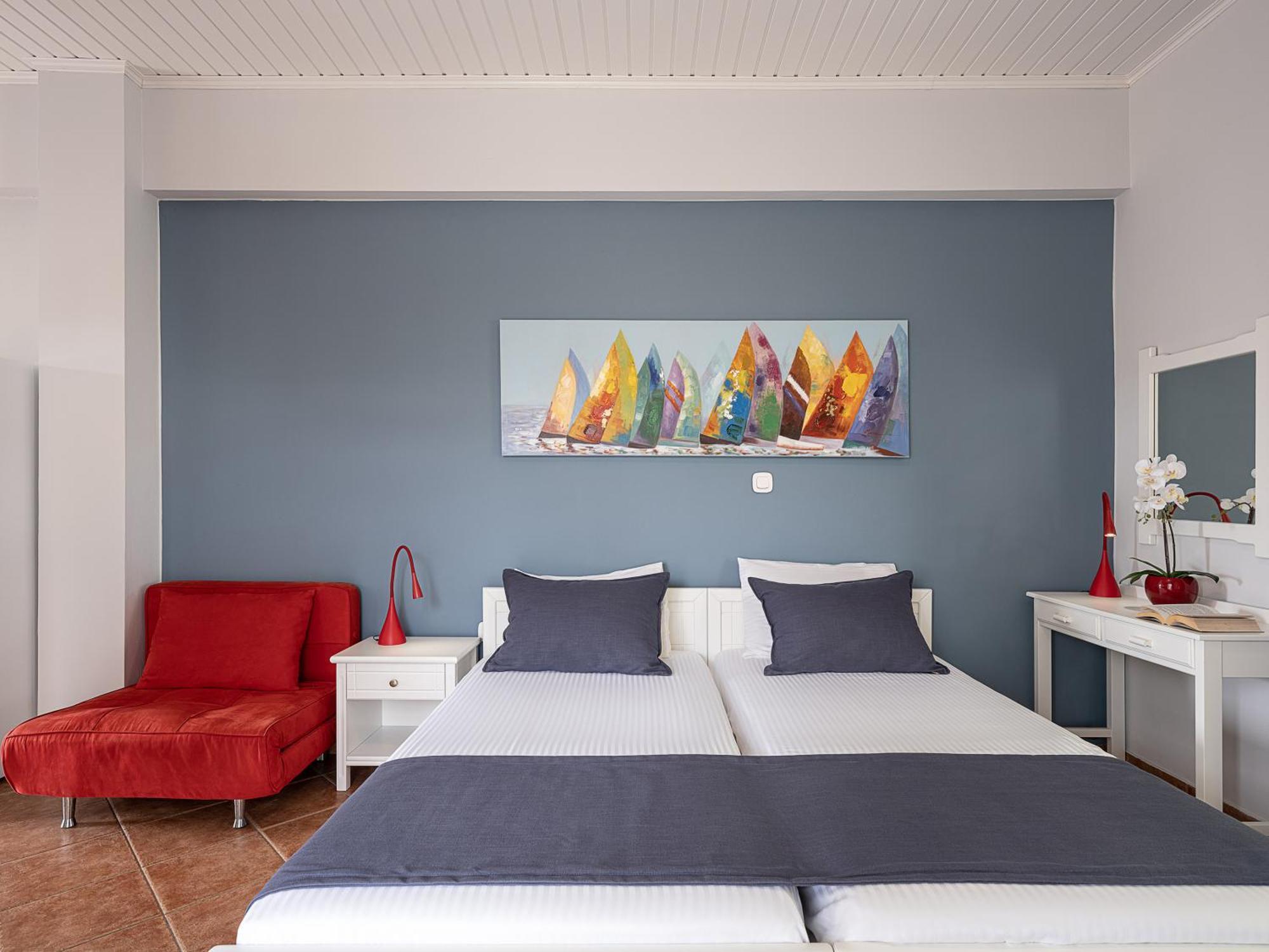 Elena Seafront Luxury Apartments Almirida Cameră foto